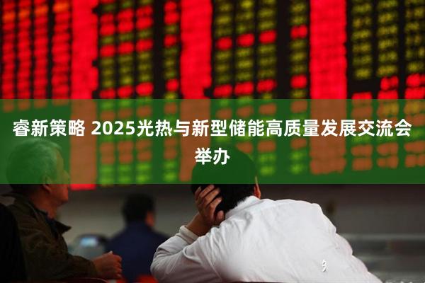 睿新策略 2025光热与新型储能高质量发展交流会举办