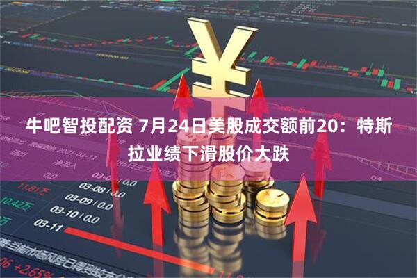 牛吧智投配资 7月24日美股成交额前20:特斯拉业绩下滑股价大跌