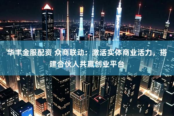 华丰金服配资 众商联动：激活实体商业活力，搭建合伙人共赢创业平台